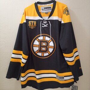 Boston Bruins Jersey Men XXL Black NHL Team Hockey Reebok Premier 2012 Blank